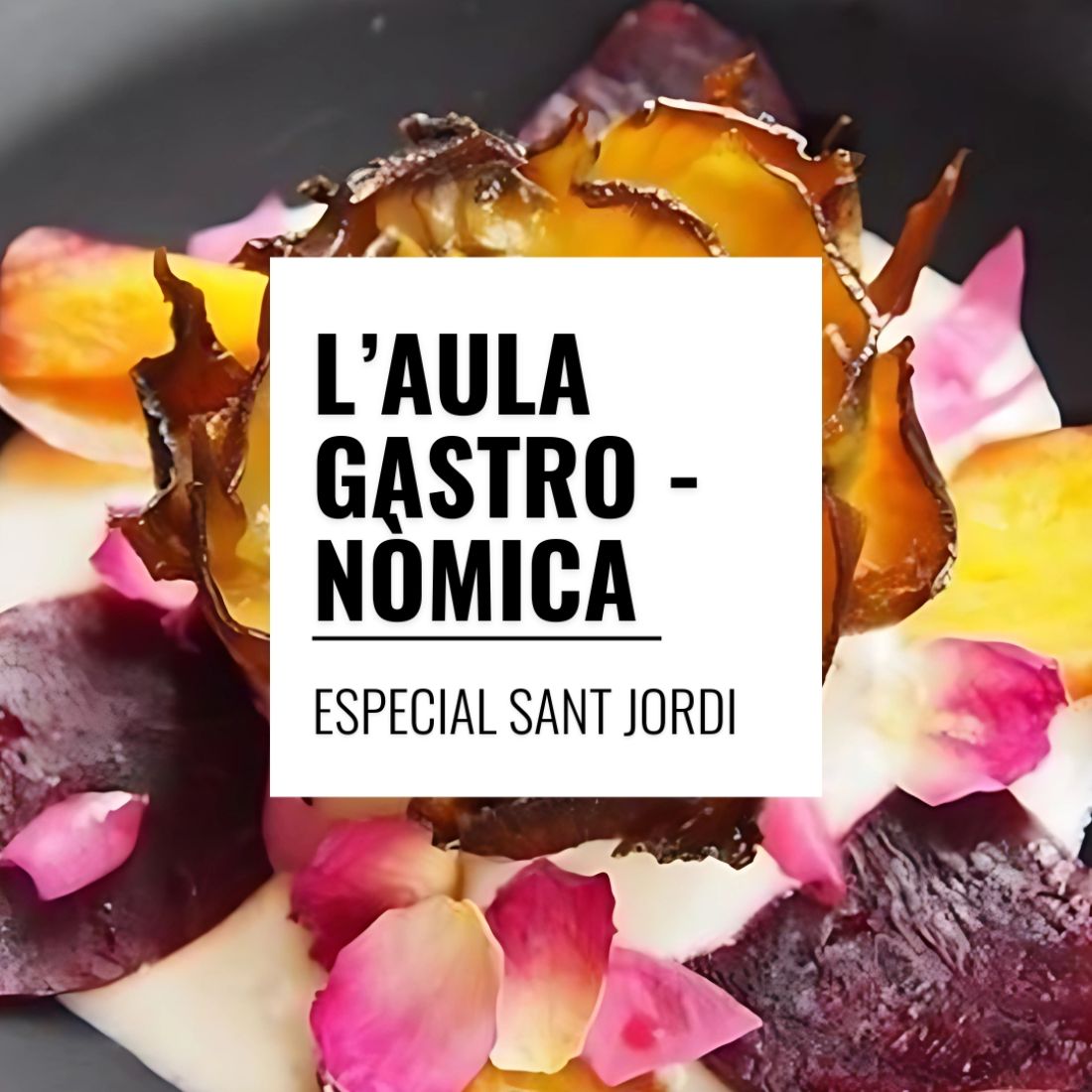 L'Aula Gastronòmica - Especial Sant Jordi L'Aula Gastronòmica - Especial Sant Jordi