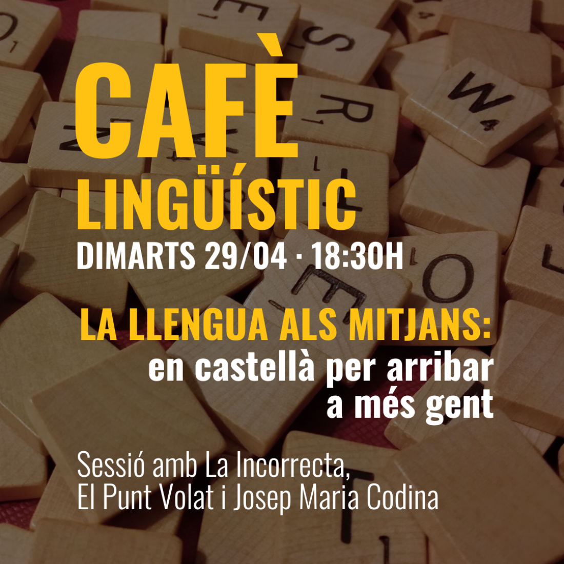 Cafè lingüístic - Debats per la llengua Cafè lingüístic - Debats per la llengua