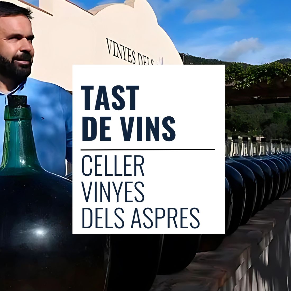 Tast de vins amb el Celler Vinyes dels Aspres Tast de vins amb el Celler Vinyes dels Aspres