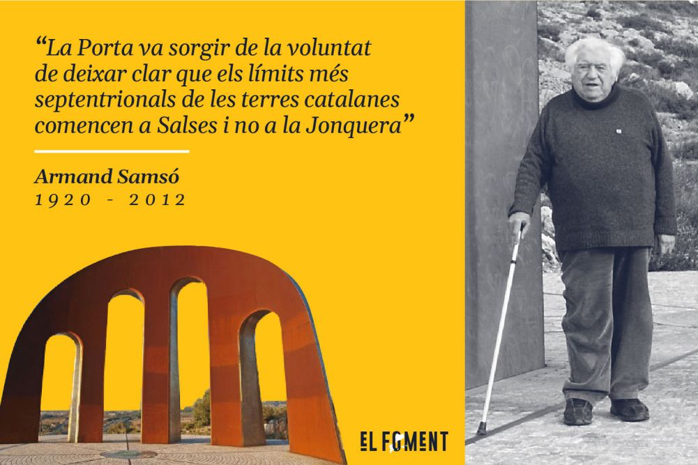 La força d’un Samsó per aixecar la Porta dels Països Catalans La força d’un Samsó per aixecar la Porta dels Països Catalans