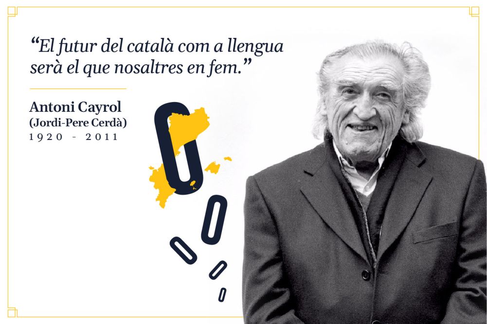 El poeta Antoni Cayrol (Jordi-Pere Cerdà) El poeta Antoni Cayrol (Jordi-Pere Cerdà)