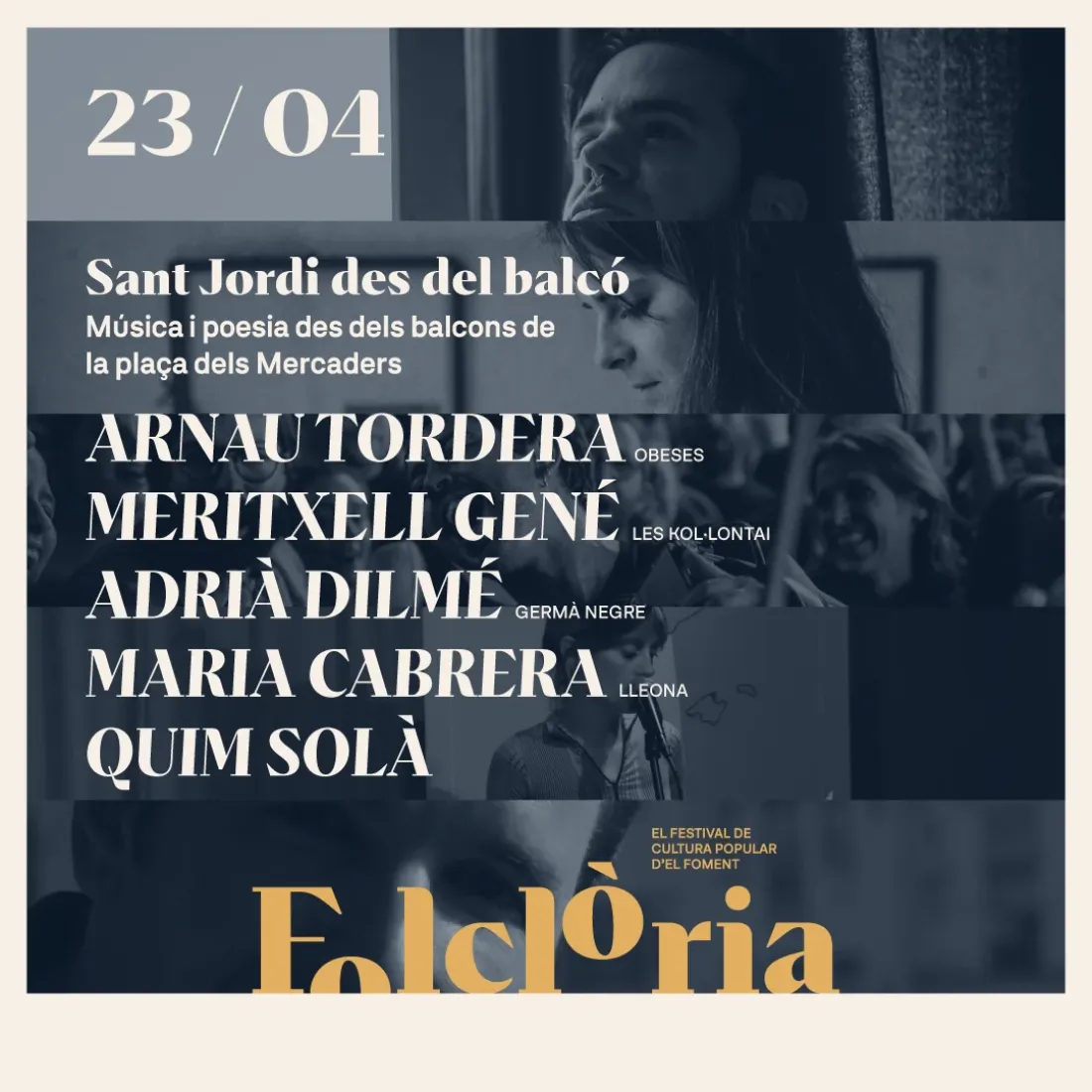 Sant Jordi des dels balcons | © El Foment Sant Jordi des dels balcons | © El Foment